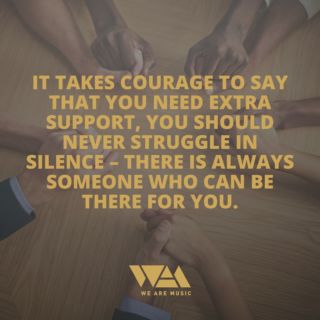 It takes courage to say that you need extra support, you should never struggle in silence – there is always someone who can be there for you.

We provide talking points to inspire positive change
www.wearemusic.info
.
.
.
.
.
.
.
.
.
.
.
.
.
#bullying #harassment #musicindustry #music #musicbusiness #musicians #artists #musicvenue #musicagency #ukmusic #bullyingatwork #harassmentatwork #powerimbalance #support #friends #therapist